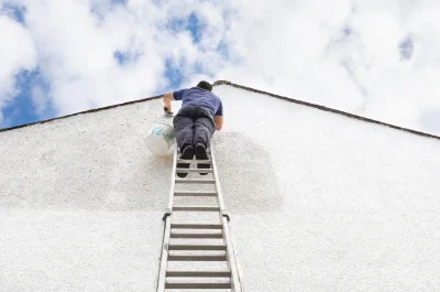 Peinture extérieure au Peyrat — façades et ravalement